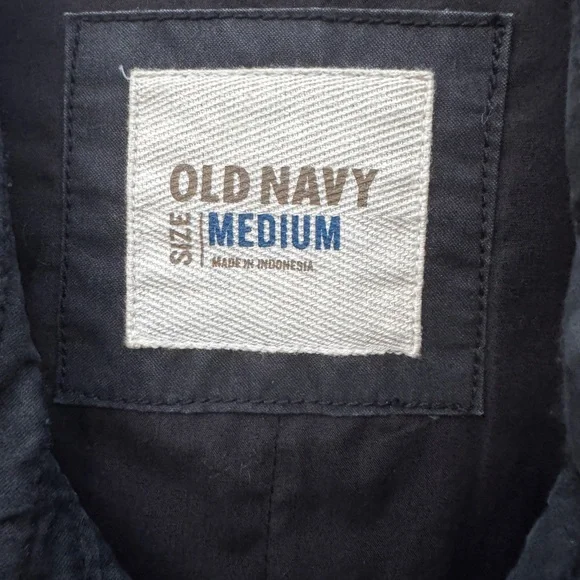 Old Navy (Vintage Wash Blue) Utility Jacket - Size (Men’s M) - Picture 3 of 5